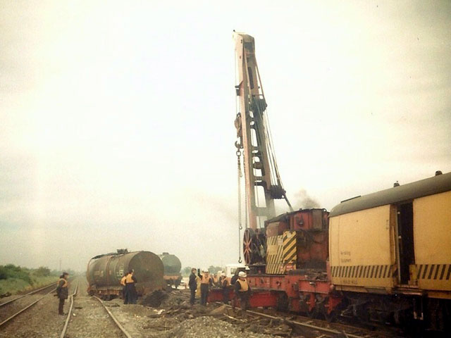 95218 attends incident at Colton, 4.6.1981