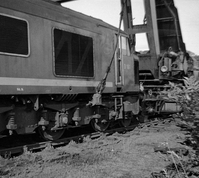 Derailment and Recovery of D181, 30.8.1965 - (12)