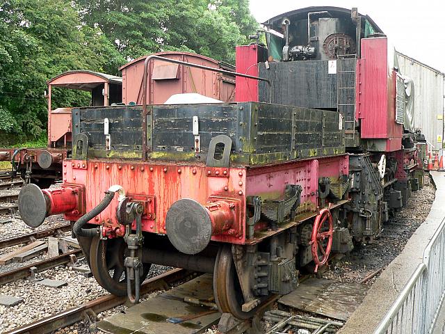 95206, Ingrow, June 2007 - A Close-up View of the Bogie