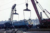 ADRV95206 and a 75t CS at Willesden Jct, 1966