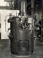 Unidentified Vertical Boiler, in Booth Catalogue