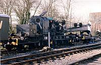 95215 with auxiliary water tank on bogie
