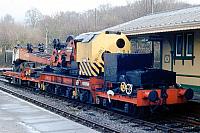 95215 newly arrived at Horsted Keynes, December 1981