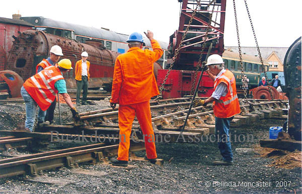 Sidings work at NVR