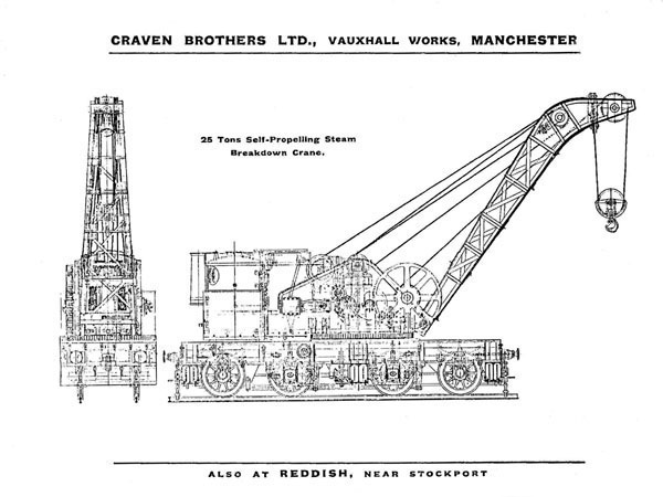 Craven 25-ton BDC drawing