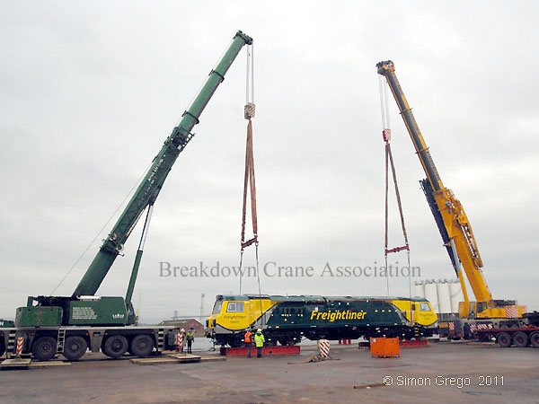 Road mobiles tandem lifting Class 70